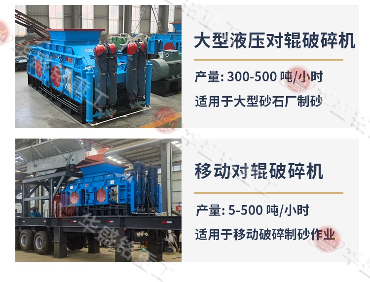 全自動液壓對輥制砂機(jī)